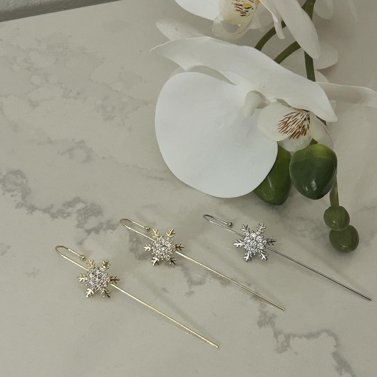 Ear Cuff Crawler Earrings