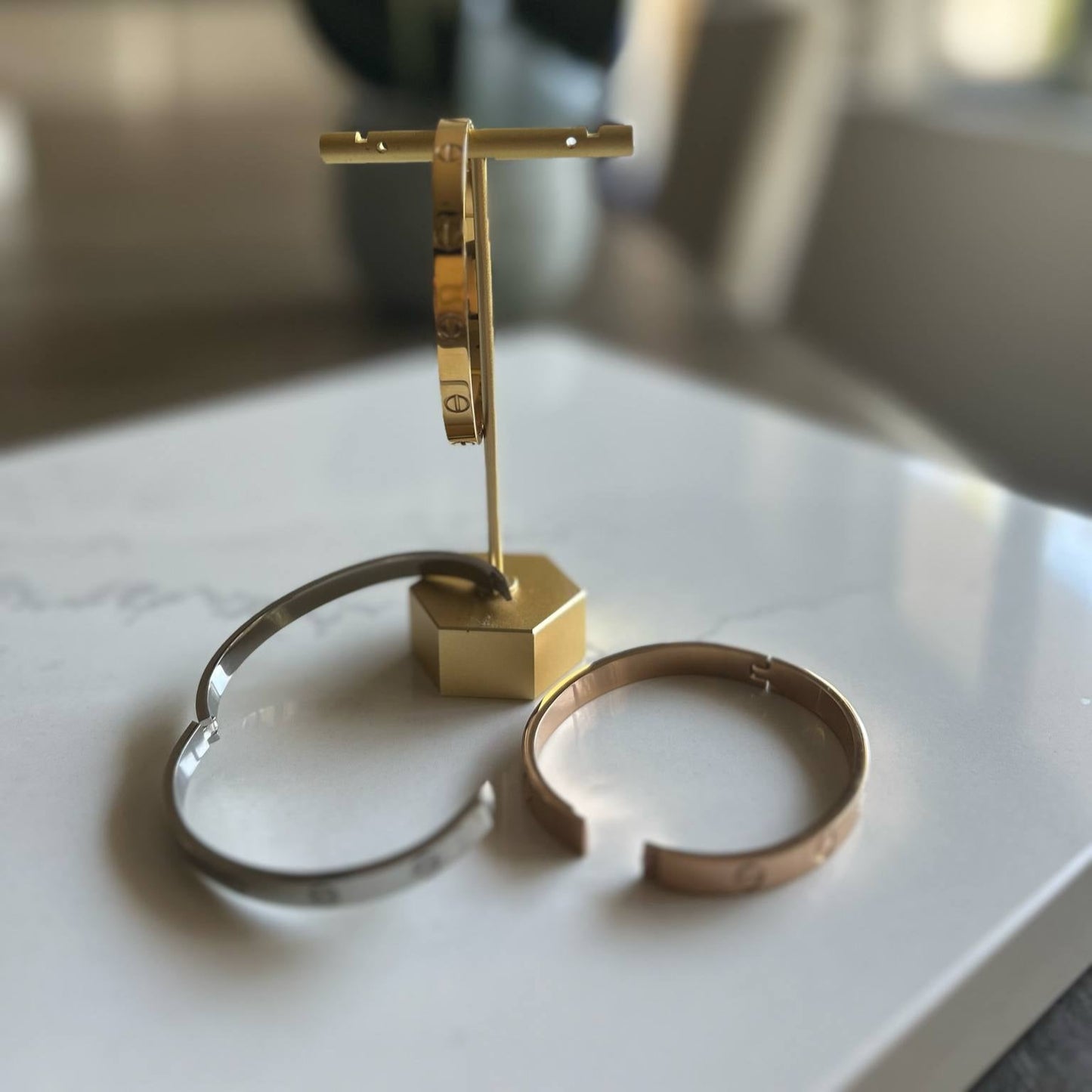 Love Inspired Bangle Bracelet