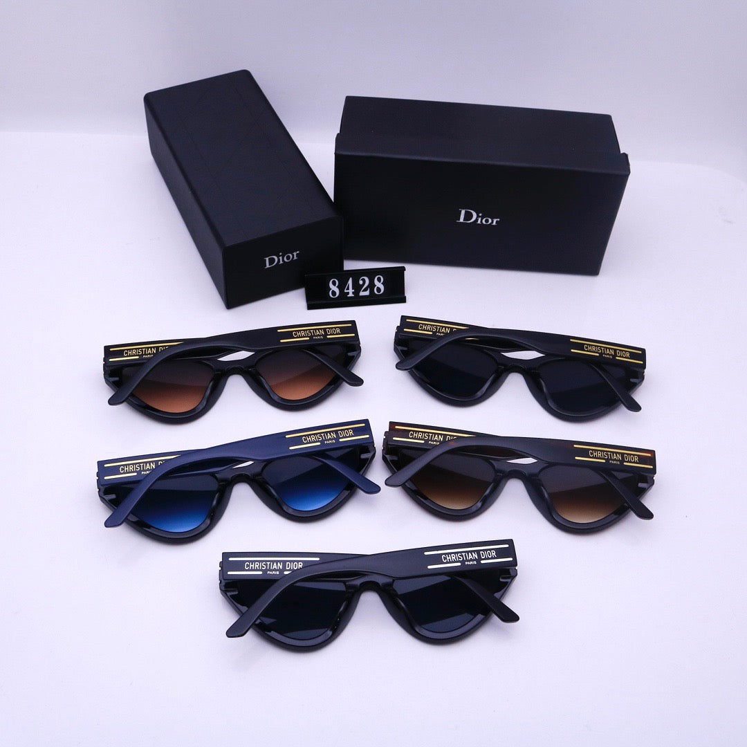 DiorSignature Cat Eye Sunglasses Black/ Silver