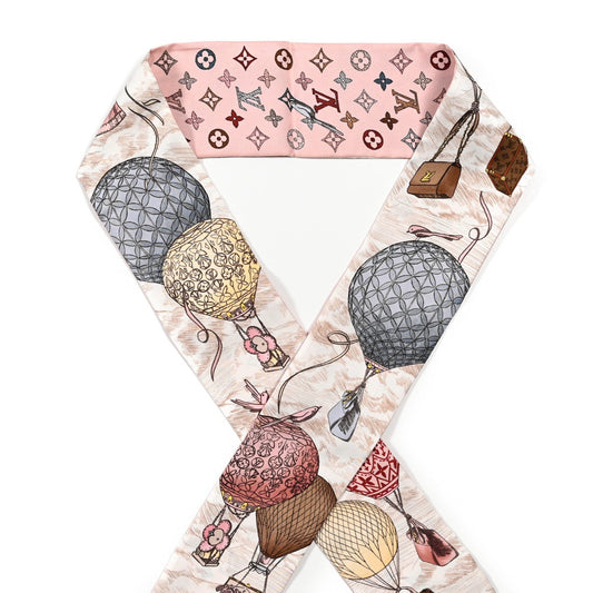 Silk Monogram Up And Away Bandeau Light