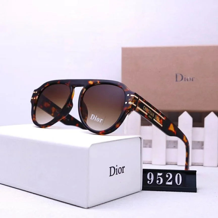 DiorSignature Aviator Sunglasses Tortoise